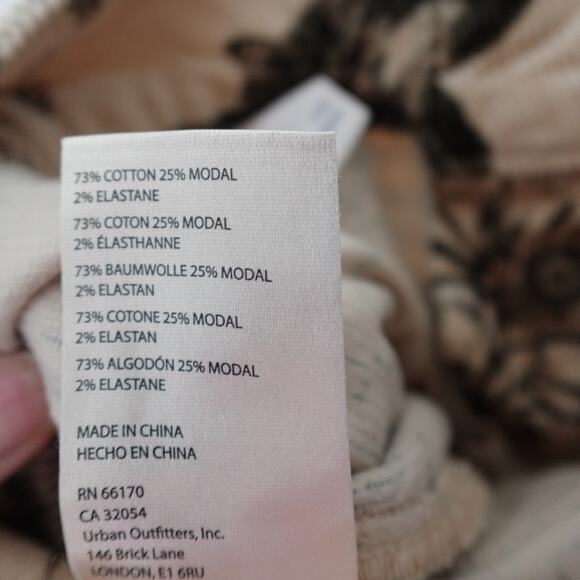 Anthropologie Pilcro The Wanderer Low-Rise Pants Printed Corduroy Size 28 Casual - Picture 13 of 16